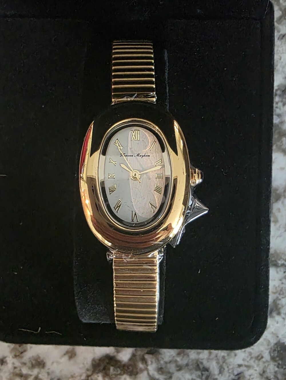 NWT Heaven Mayhem Amara Watch Gold HEA-FA-009 | $250 Retail